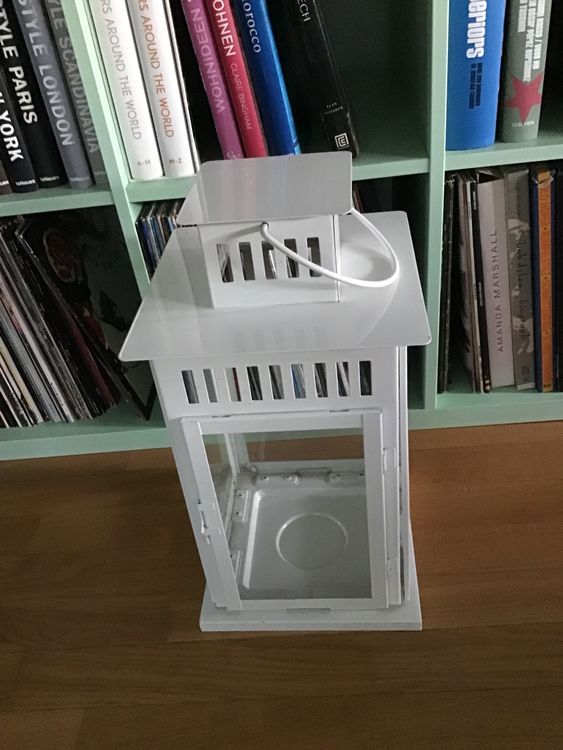 Grosse Laterne weiss von Ikea Kaufen auf Ricardo
