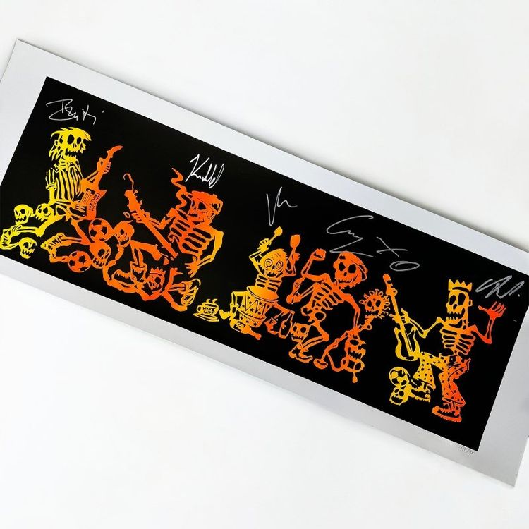 Die Toten Hosen - Limitiertes Siebdruckposter Mike Roman (Neu (gemäss ...