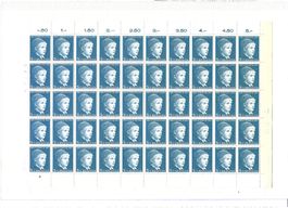 Pro Juventute 1963 - Garçon 0,05 - bloc de 50 timbres neufs