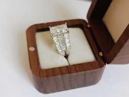 Superbe Bague en Argent Massif 925 – Style Solitaire!