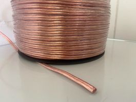 Lautsprecherkabel 2x2.5mm2 Feinstdrähtig