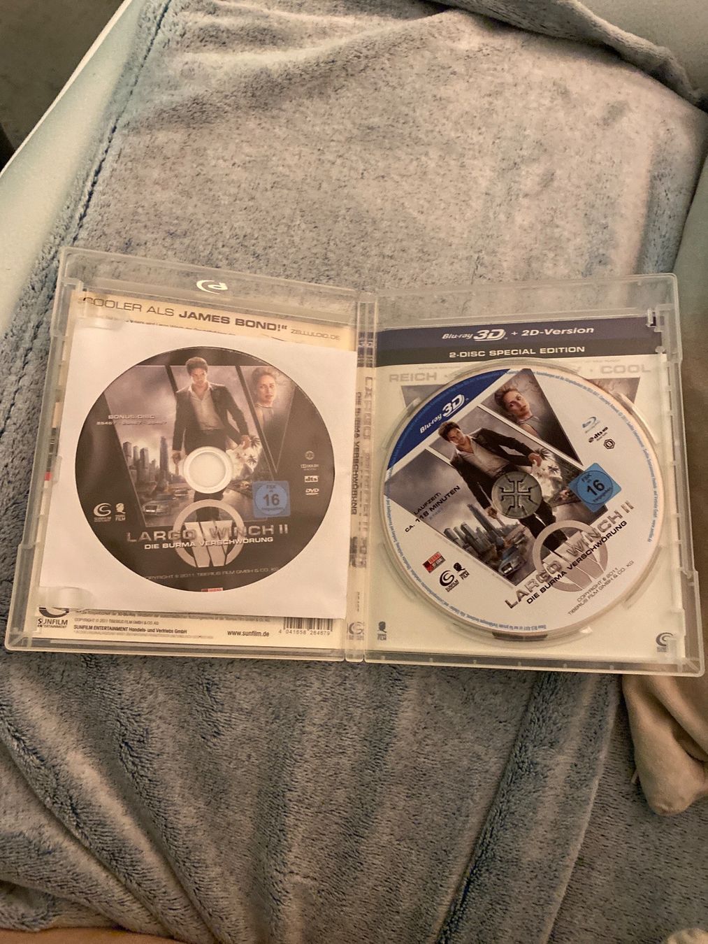 Tutti i DVDs: Largo Winch ll Blu-ray/ 3D + 2D – Usato da Dübendorf venduto da GinaGiulia 2