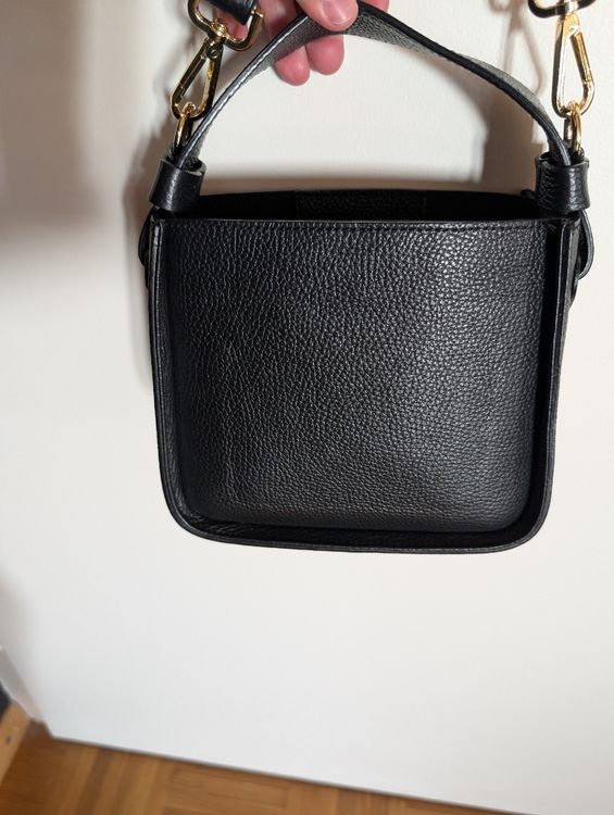 Borse da donna: Adorable petit sac crossbody acheté à Athènes cuir noir grai – Usato da Cheseaux-Lausanne venduto da loscaptos 3
