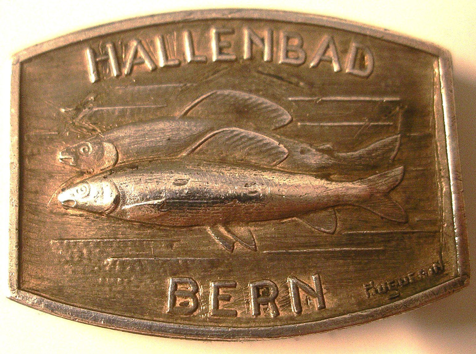 Plaquettes & Badges: antikes Abzeichen zu HALLENBAD BERN – D'occasion à Oberhofen am Thunersee par luuping99