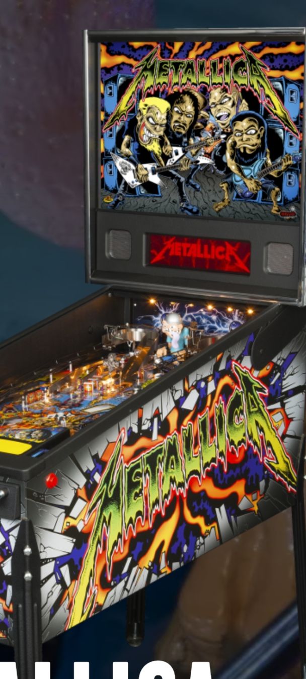Stern Pinball Flipper: flipper,  flipperkasten Stern Metallica ramp light wire – Nuovo (secondo la descrizione) da St-Imier venduto da fmx666
