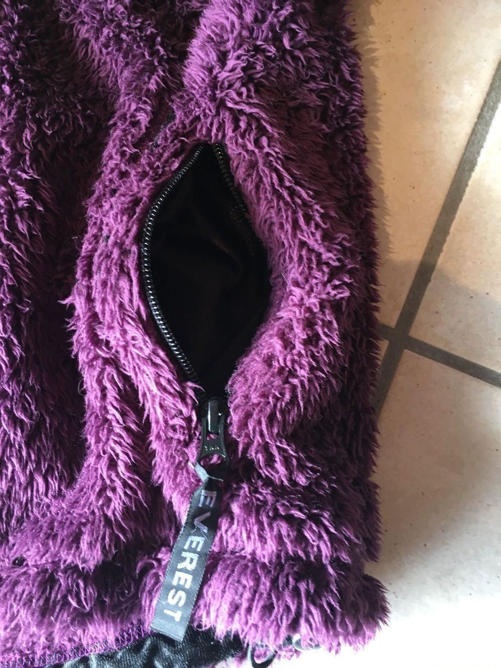 Altro abbigliamento per bambina: veste capuchon en teddy 128 violet – Usato da Orpund venduto da Mary8972 3