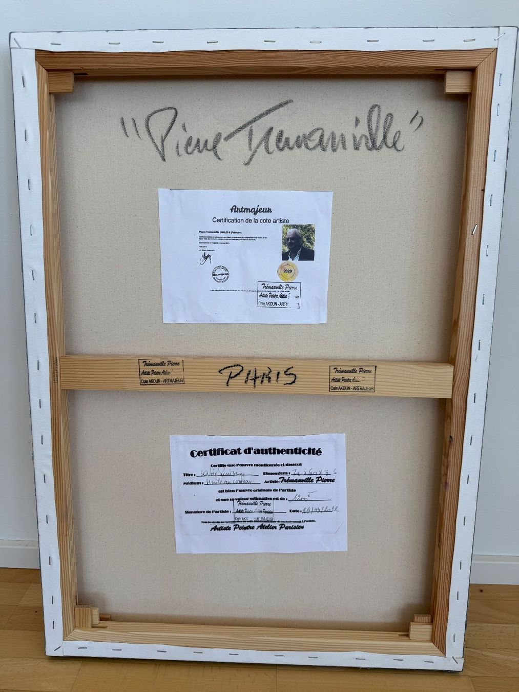 Dipinti: Saite Parisienne - Orginalbild - 70 x 50 cm – Usato da Wollerau venduto da stormhunter 3
