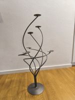 Moderner Kerzenhalter aus Metall mit 5 Flammen, Höhe 58 cm