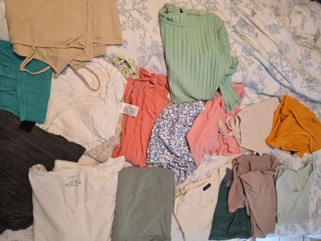 🌸70 TEILIGES KLEIDERPAKET GR 44-46 TOP ZUSTAND