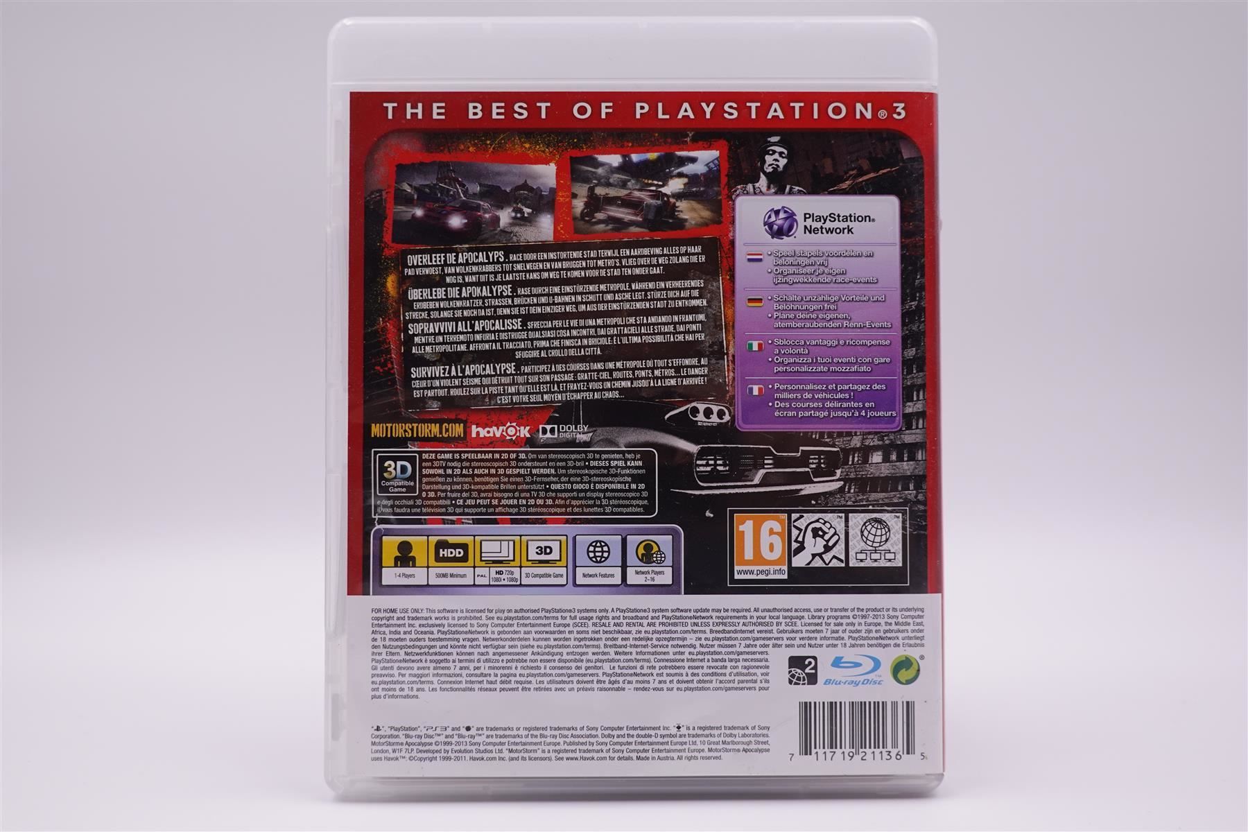 Sony Giochi: Motor Storm Apocalypse (PS3) – Usato da Herisau venduto da ZelliZone 1