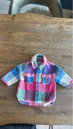 Only Hemdjacke kariert bunt guter Zustand