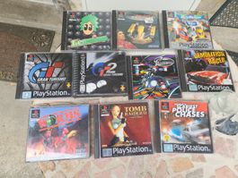 PS1 Spielepaket 10 Spiele Playstation