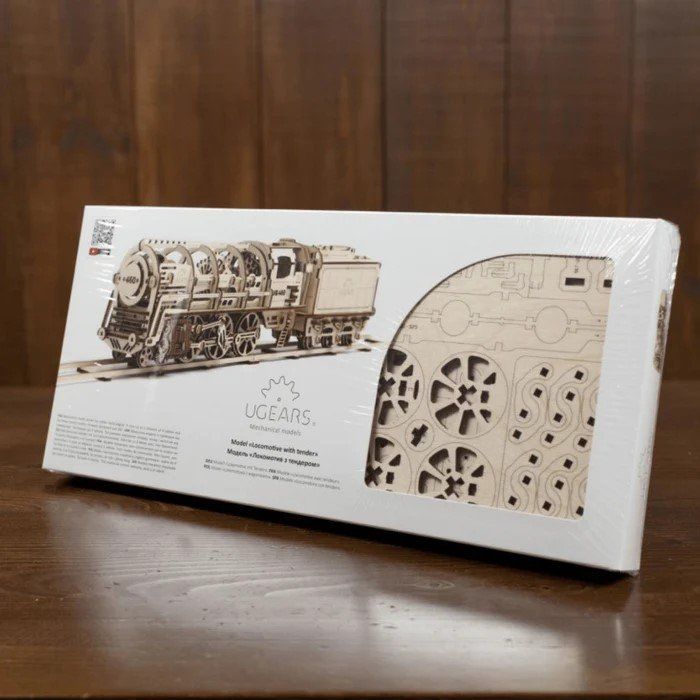 Ugears Kit di modellismo & Modellini statici: UGEARS DAMPFLOKOMOTIVE MIT TENDER – Nuovo e nell'imballaggio originale da Ostermundigen venduto da wini63