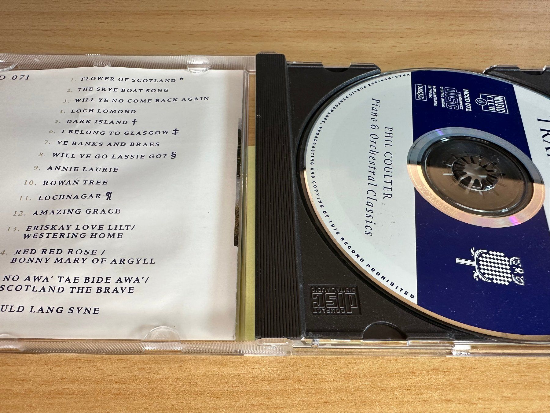 CD: Phil Coulter – Scottish Tranquility – Usato da Rikon im Tösstal venduto da Alpenmutz 2