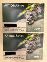 2 Tickets für den Zoo Zürich