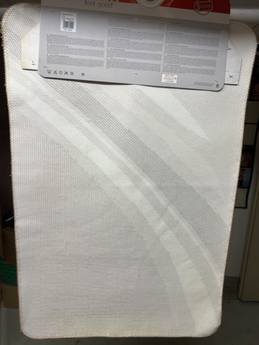Teppiche: Meusch Badteppich braun-weiss gestreift neu – Neu und originalverpackt aus Wettingen von Kawasaki987 2