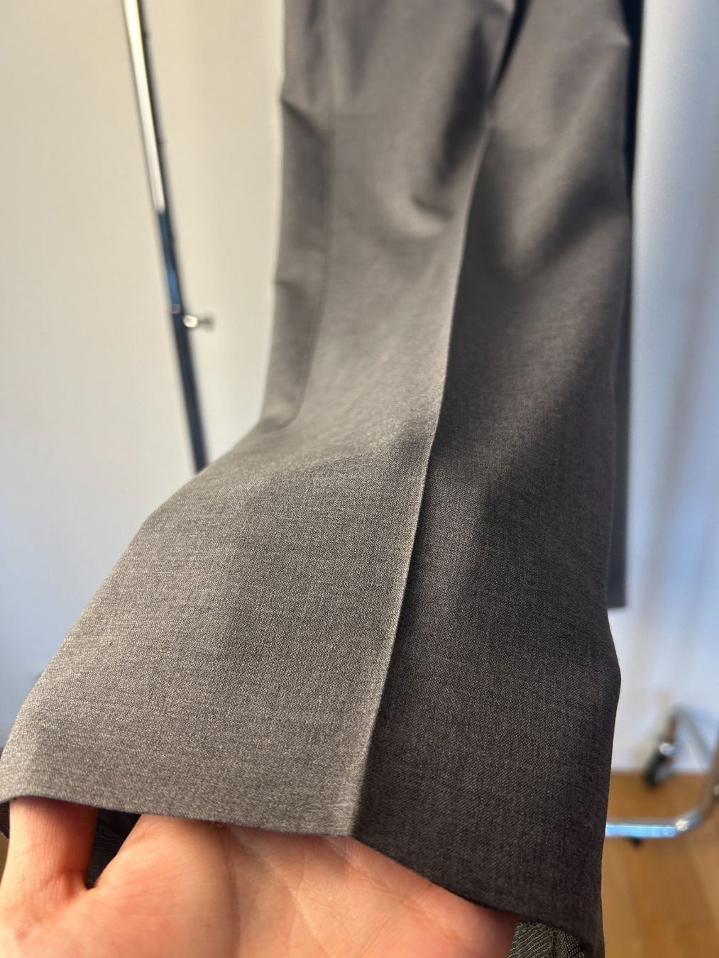 Pantaloni: Canali Grey Wool Suit Trouser – Usato da Bern venduto da kurtikobolt74 2