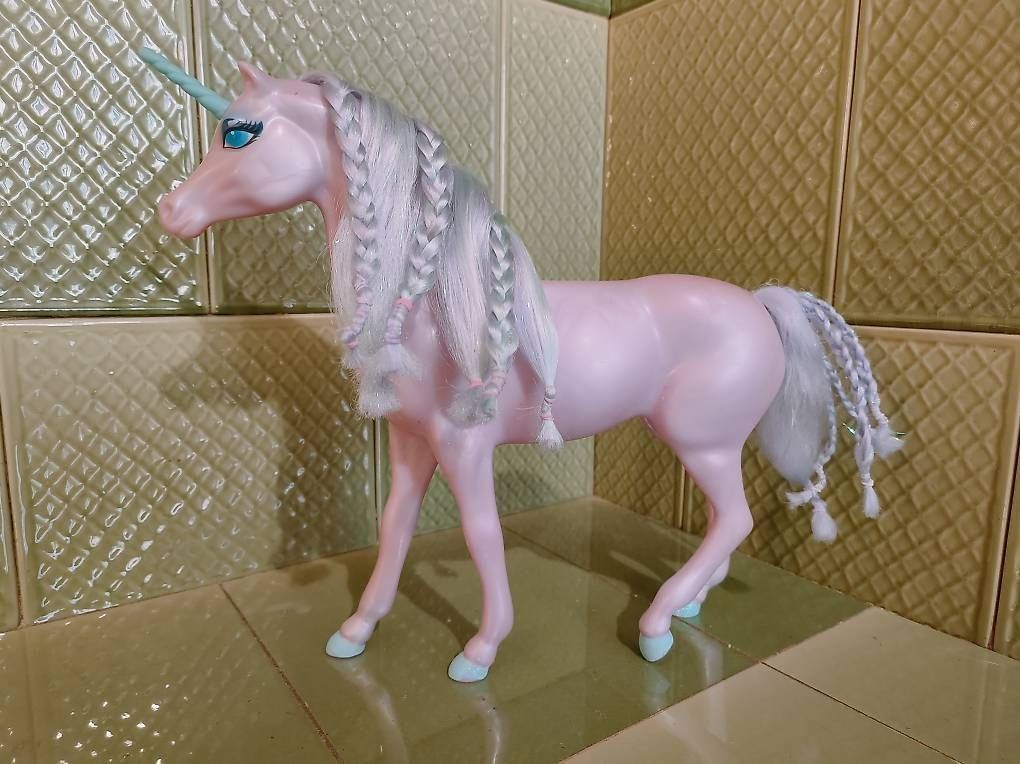 Giocattoli: Barbie Einhorn Pferd lila – Usato da Hemmental venduto da speed-shop 2