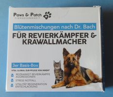 Hunde Bachblüten bei Agression Paws&Patch 3x10g - Neu