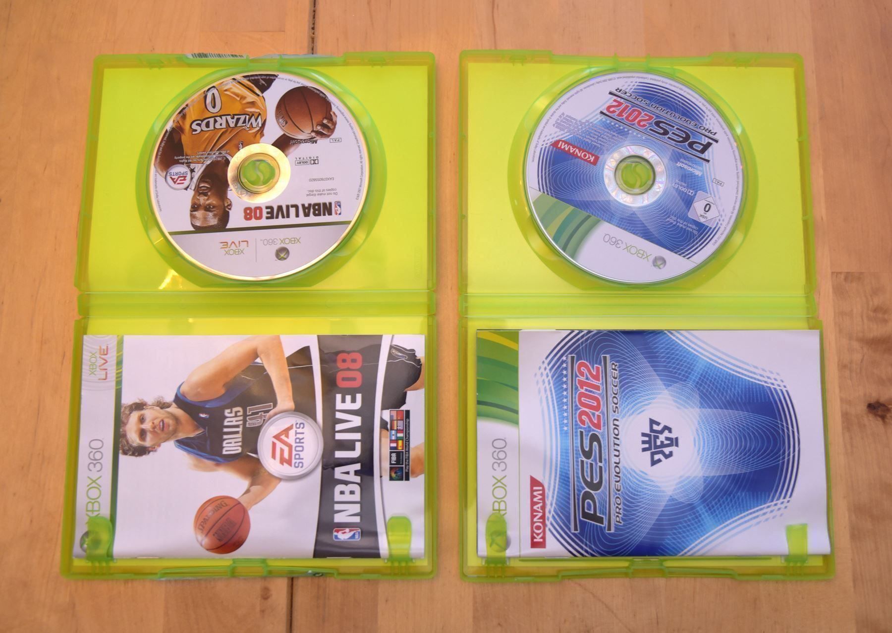 Giochi: PES 2012 (CIB) + NBA Live 08 (CIB) – Usato da Frenkendorf venduto da gelbeZinnie 1