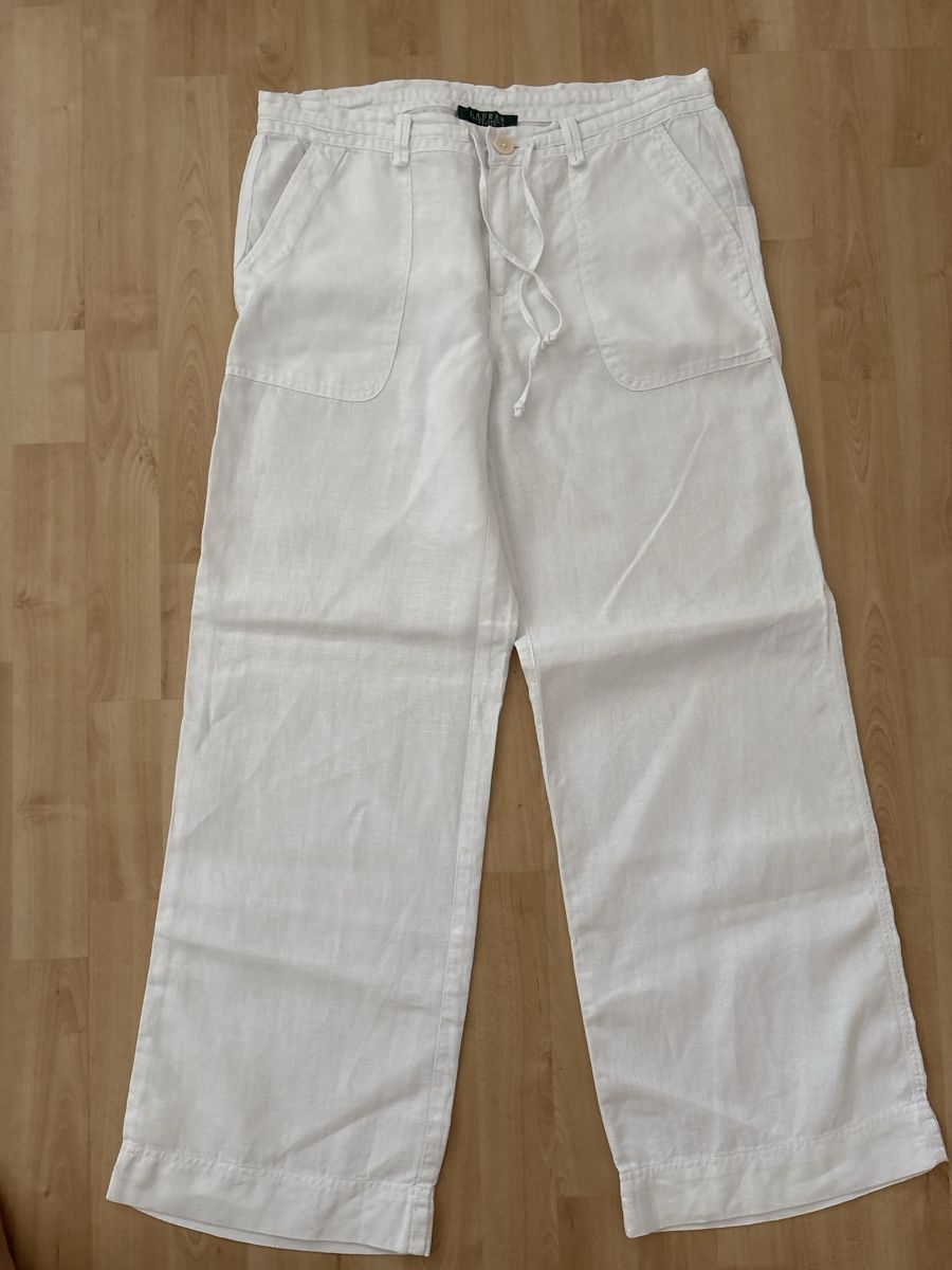Ralph Lauren Pantaloni: Lauren Ralph Lauren Hose Leinen – Usato da Nebikon venduto da Draga25 3