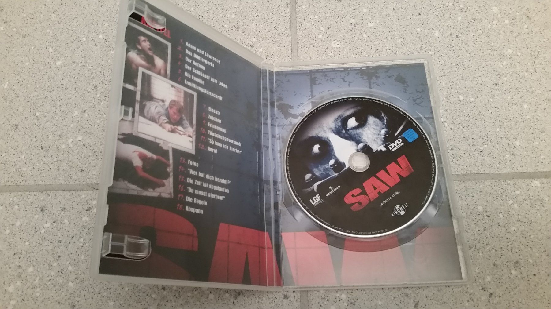 Tutti i DVDs: SAW – Usato da Stäfa venduto da Supertramp73 2