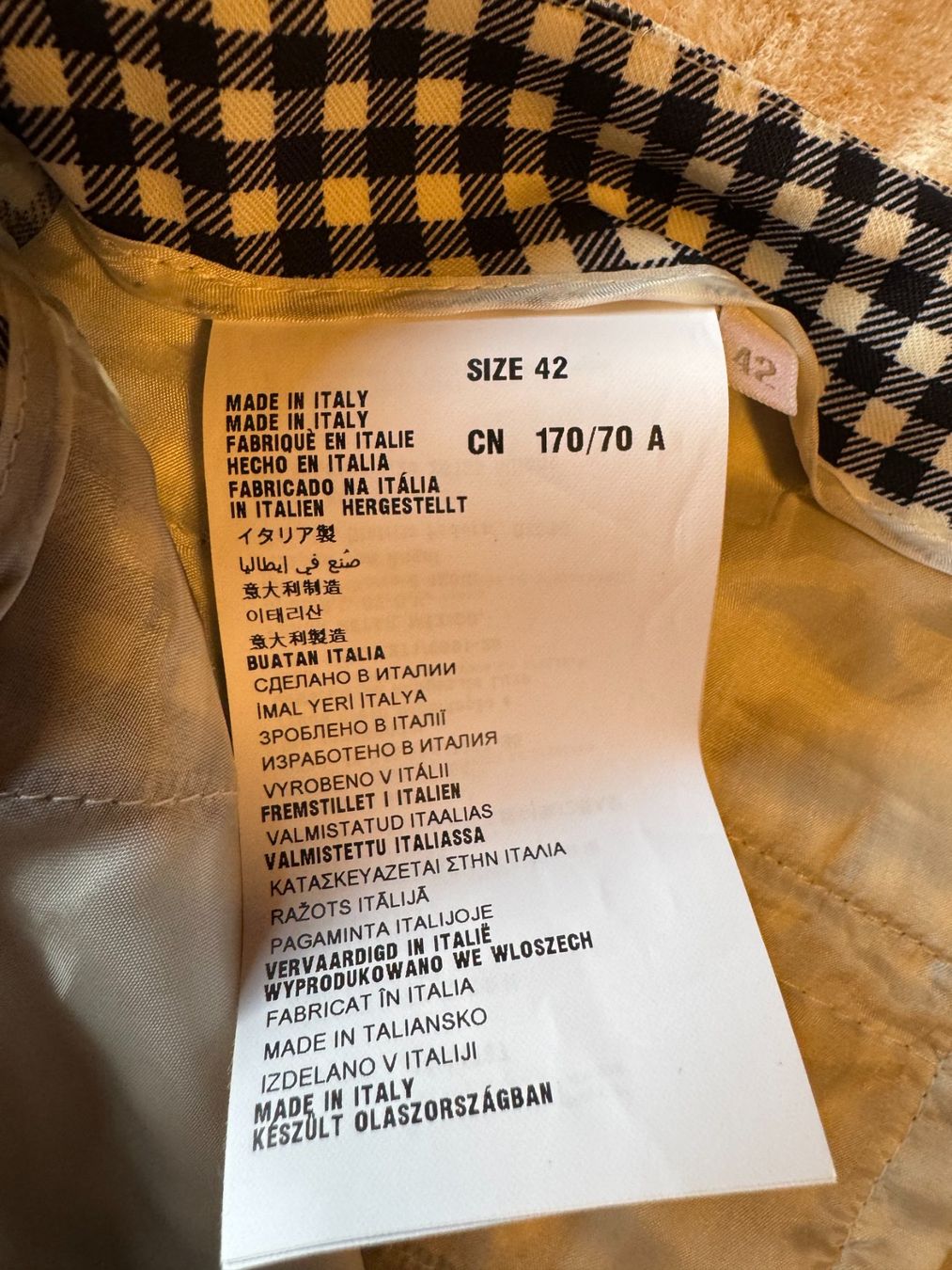 Prada Pantaloni: Prada Checked Trousers – Timeless Elegance – Nuovo e nell'imballaggio originale da Grund b. Gstaad venduto da ReLuxe 4