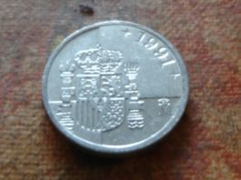 ESPAGNE  1 Pesetas  1991  (P)