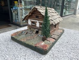 Handmade chalet model