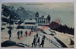 Luzern Rigi-Kaltbach Wintersport Ho. Edelweiss anno dazumal