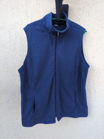 Fleece Weste / Gilet Gr. XL blau