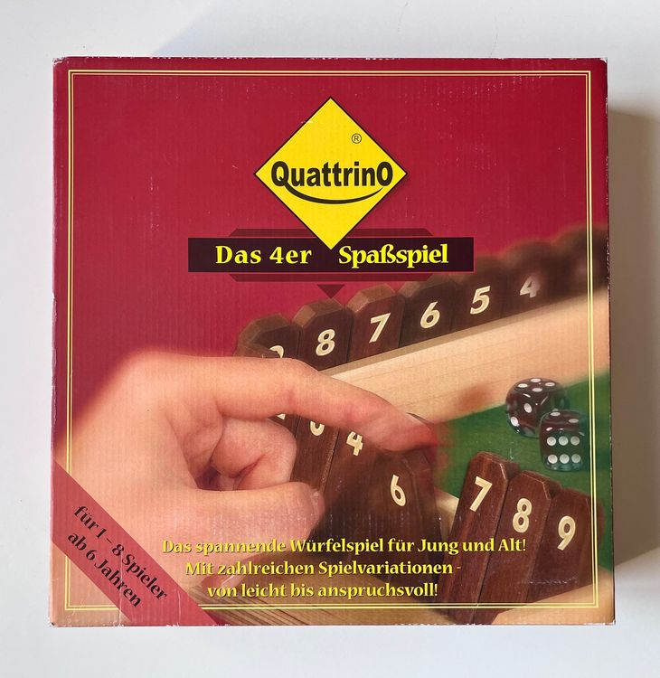 Perudo Gesellschaftsspiel | Bluff Würfelspiel | Für 2-6 Spieler Ab 8 Jahren