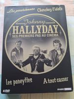 4 DVDs Johnny Hallyday - Ses premiers pas au cinéma