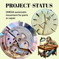 OMEGA automatic Uhrwerk ungeprüft