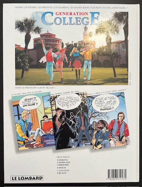Fumetti: Série complète BD "Generation College" de Christian Denayer – Usato da La Chaux-de-Fonds venduto da Cincera 8
