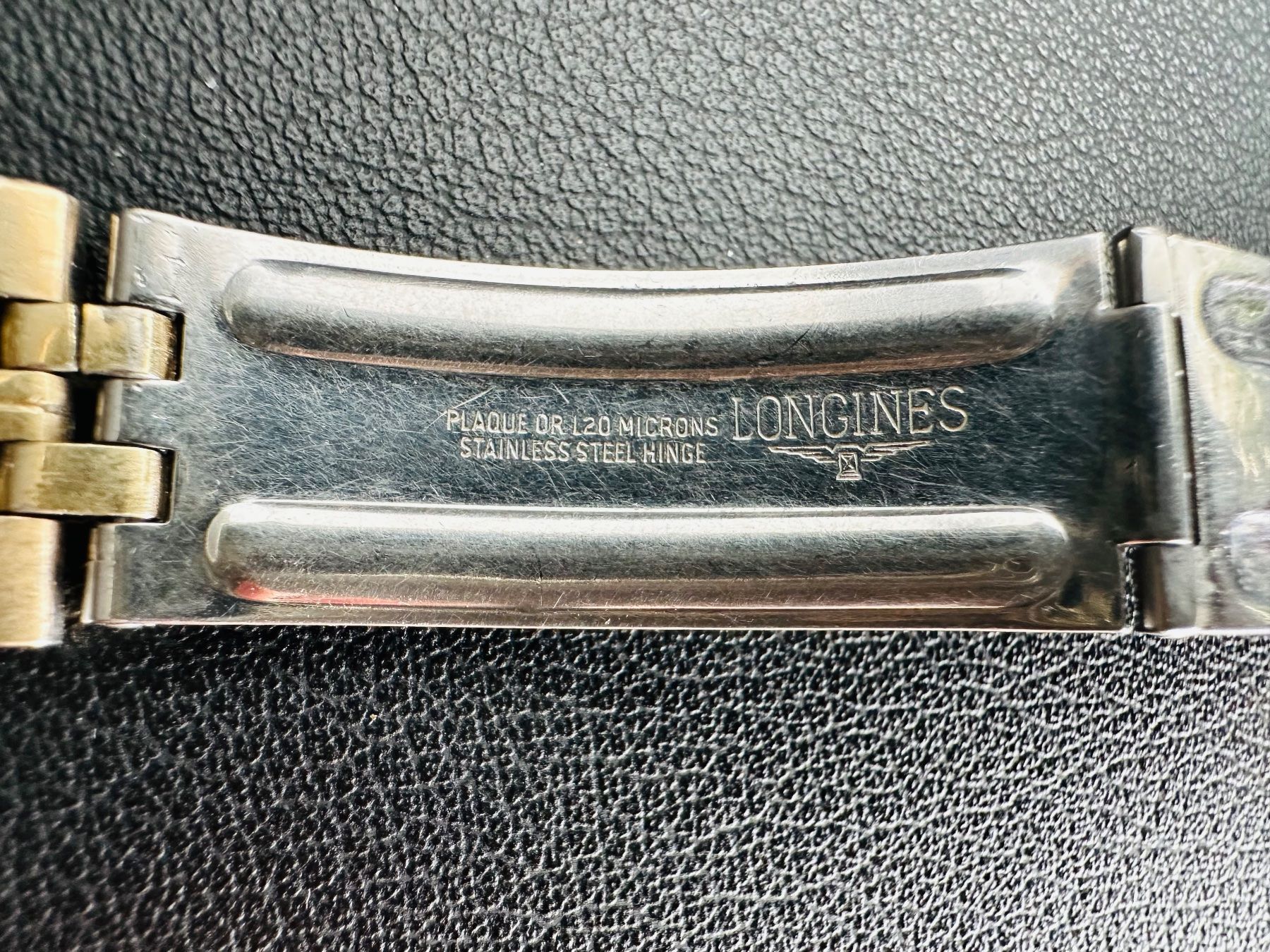 Tissot Uhren: LONGINES - BRACELET PLAQUÉ OR 17 mm AVEC BOUCLE ORIGINALE – Gebraucht aus Conthey von advisia 5