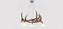 Horn-Lampe zu verkaufen