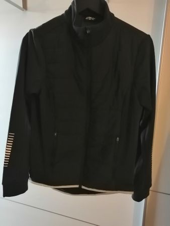 Damen Rad Hybrid Jacke schwarz Gr. 36/38 crane