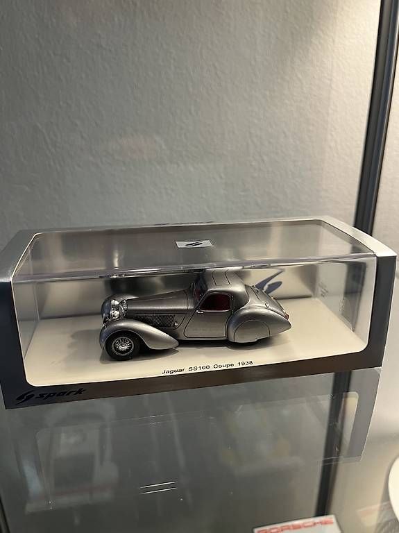 Spark Modellini d'auto: Spark Jaguar SS 100 Coupe 1938 – Usato da Basel venduto da mla_69xc