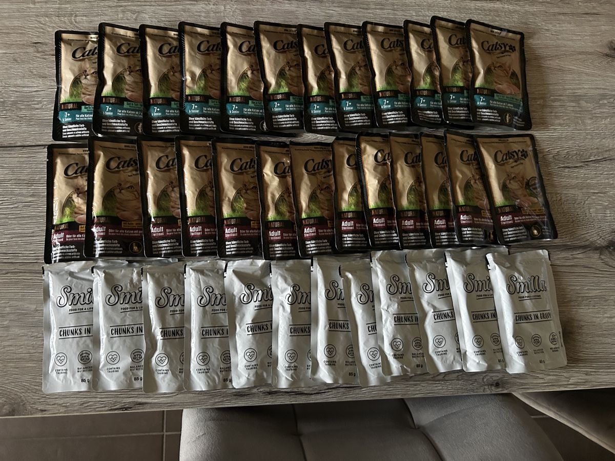 Mangimi: Katzenfutter Diät, 37 Beutel – Nuovo e nell'imballaggio originale da Hallwil venduto da Zoeizy