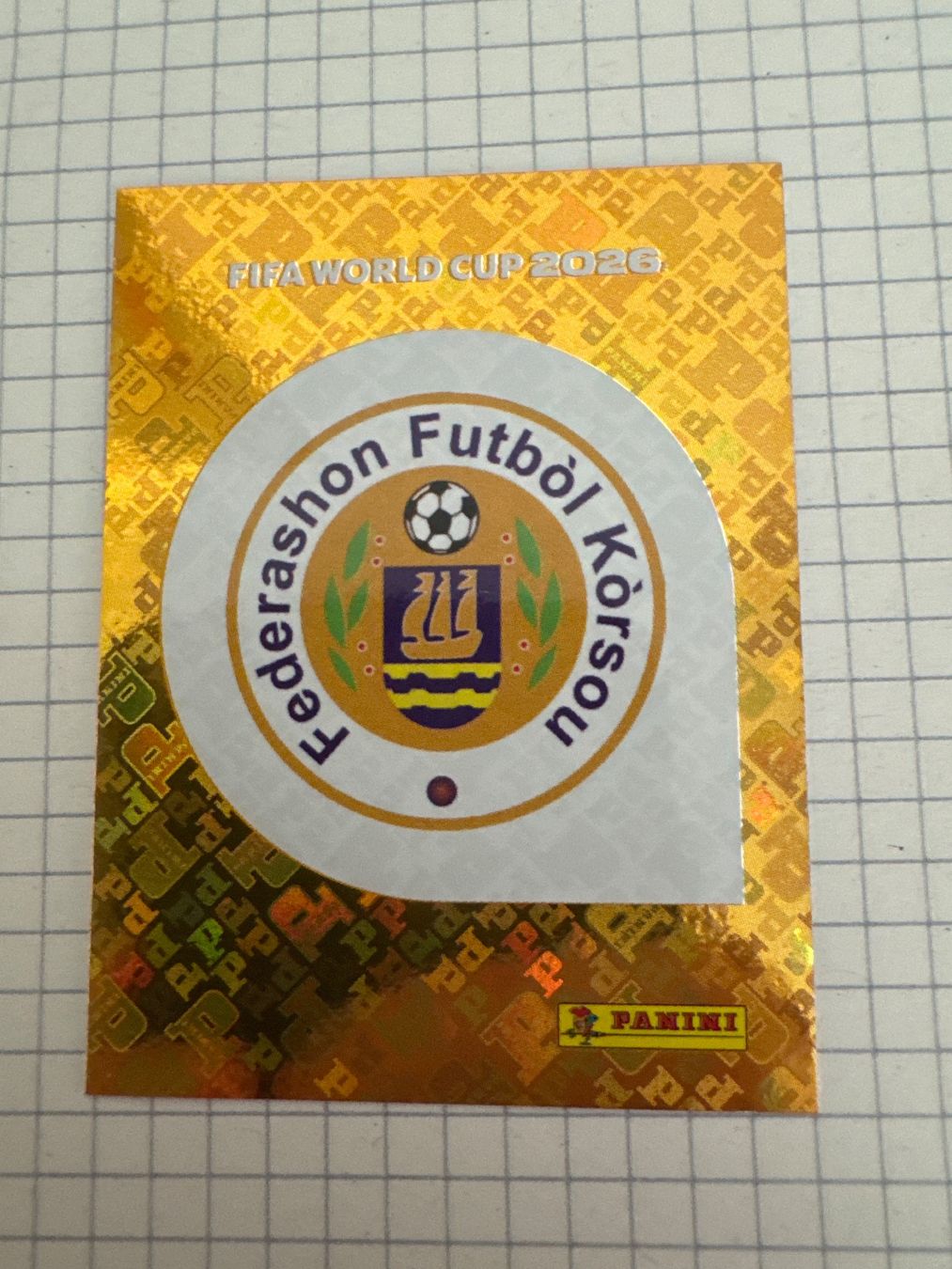 Panini Carte collezionabili: Panini Sticker WM 2026, CUW 1 – Nuovo (secondo la descrizione) da Winterthur venduto da mathis-spielsteine