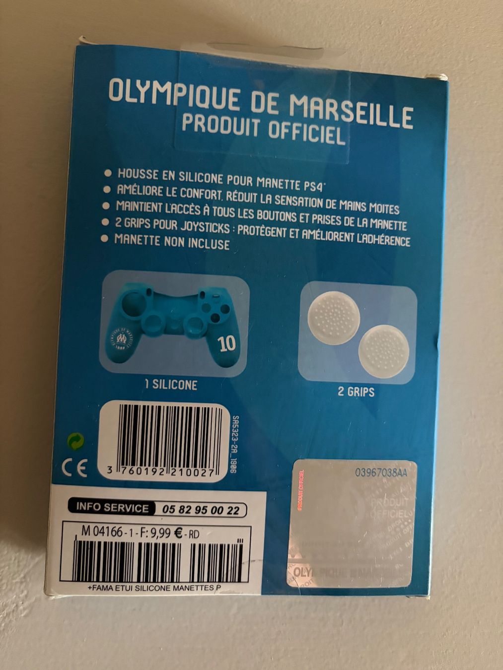 Sony Console: Olympique Marseille PS 4 Silikonhülle – Nuovo e nell'imballaggio originale da Muttenz venduto da bargain_hunter 1