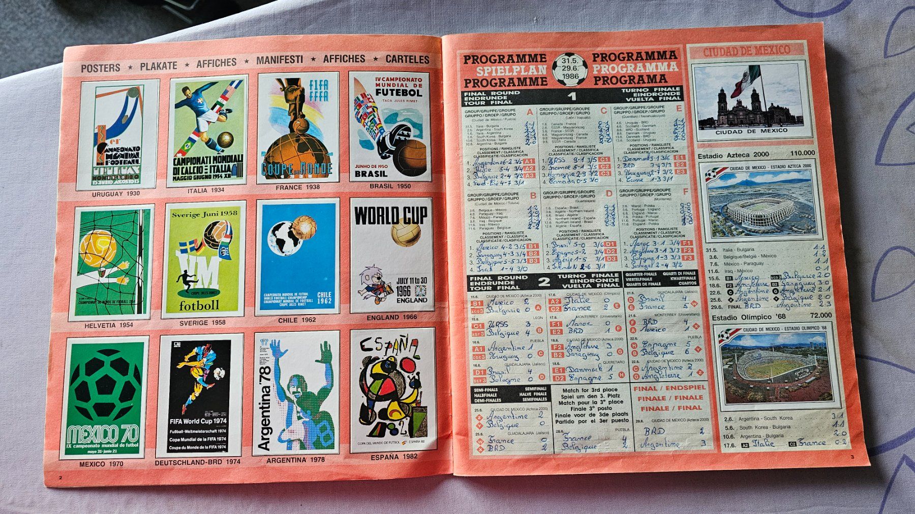 Panini Album: Album Panini WM 1986 complet – Usato da Zug venduto da alt_9p2z 2