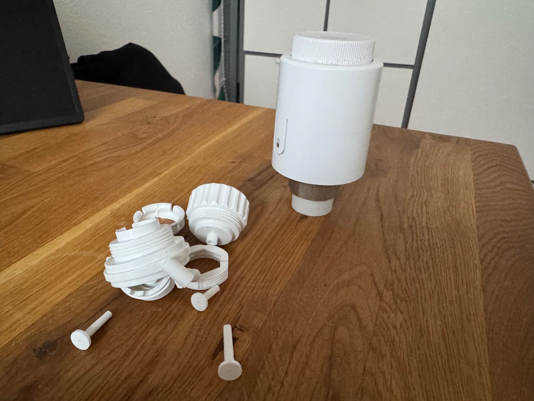 Heizgeräte: SONOFF Zigbee Radiator-Thermostat (4 Stück) – Gebraucht aus Bern von SimetraX