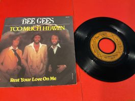 Bee Gees - Too Much Heaven - Single Schallplatte Top!