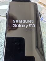 Samsung Galaxy S10 Prism Blue SM-G973F/DS mit Zubehoer