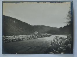 Originalfotographie Langnau a. A. Eisgang ca. 1931