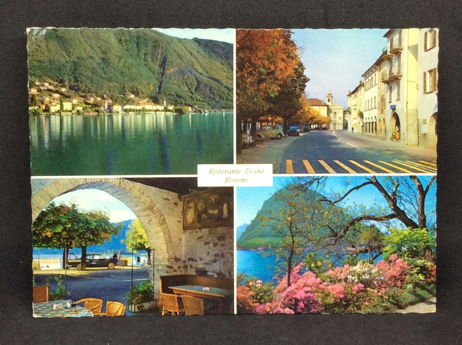 Cartoline postali: Ristorante Ticino Bissone – Usato da Widnau venduto da Brusi9