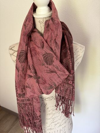 Écharpe, vintage , réversible  - 190x80cm