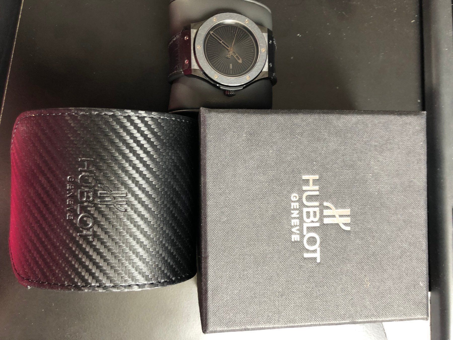 Hublot Orologi: Montre Hublot, Edition spéciale 45mm, – Usato da Charmey (Gruyère) venduto da Rolando6 3
